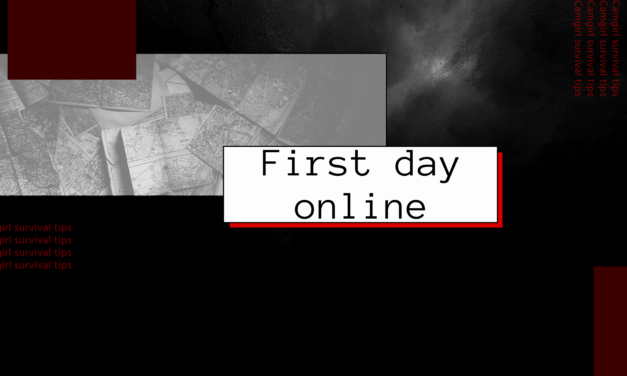 First day online – How can you prepare for it?